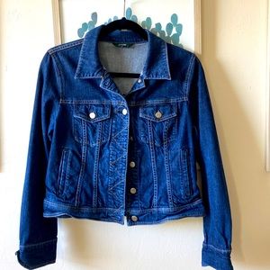 J. Crew cropped jean jacket